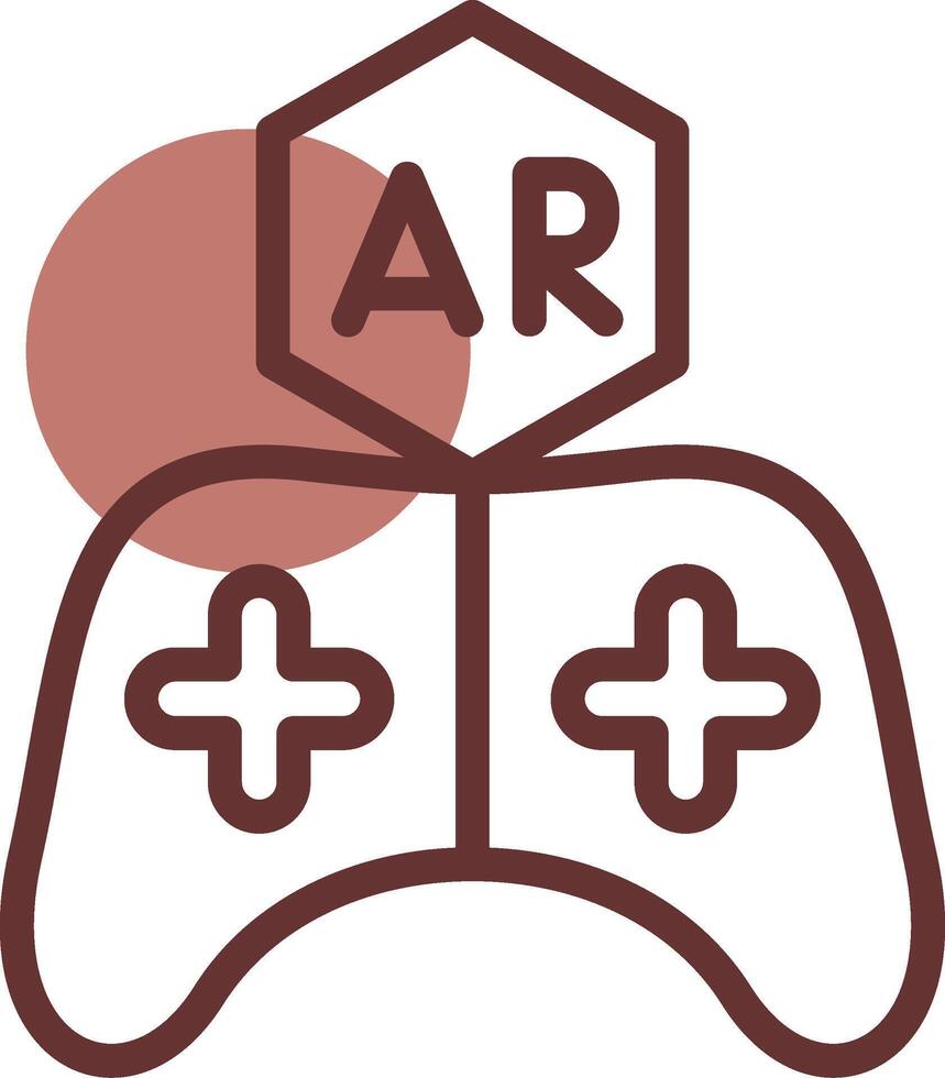 Ar Controller Creative Icon Design vector