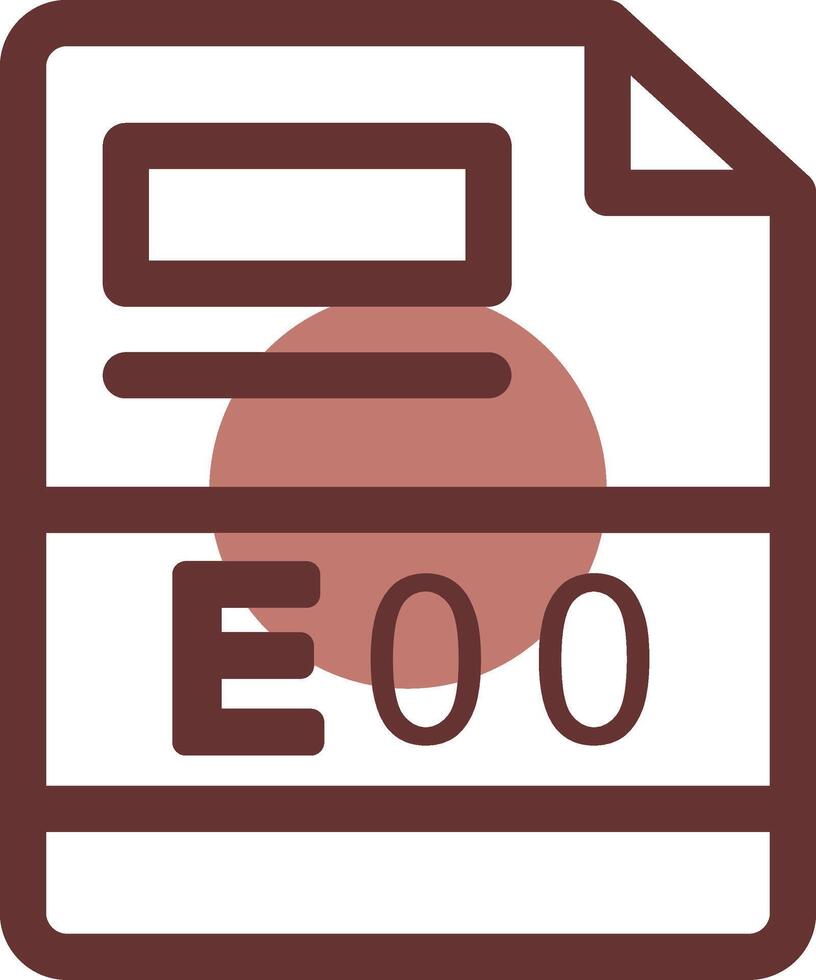 E00 Creative Icon Design vector