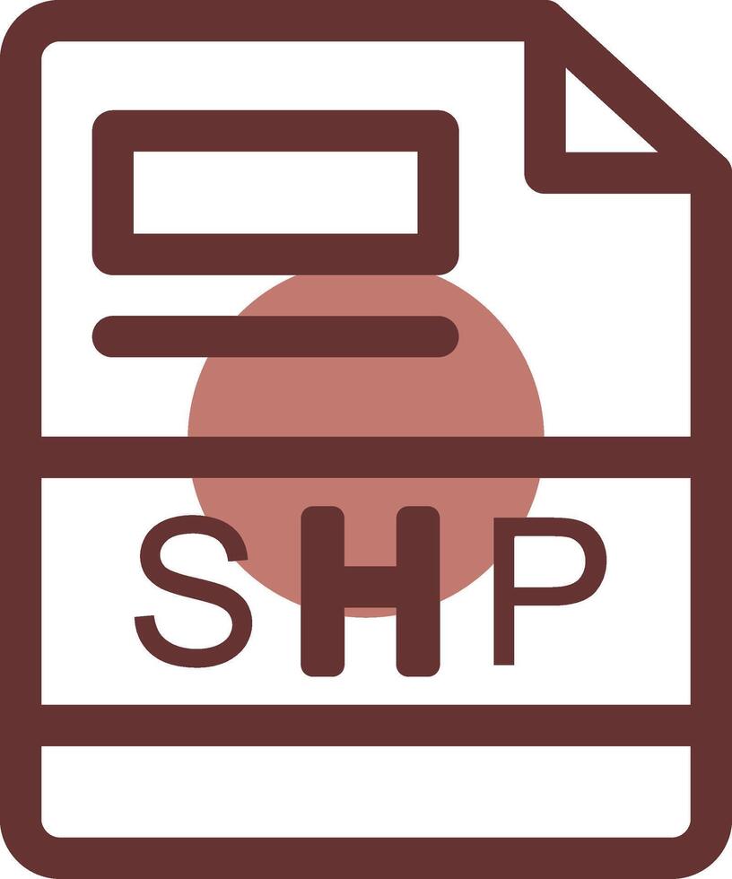 SHP Creative Icon Design vector