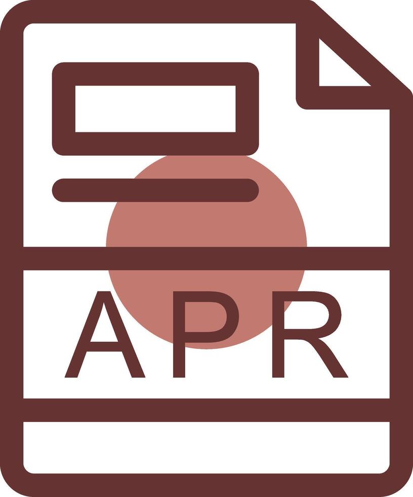 APR Creative Icon Design vector