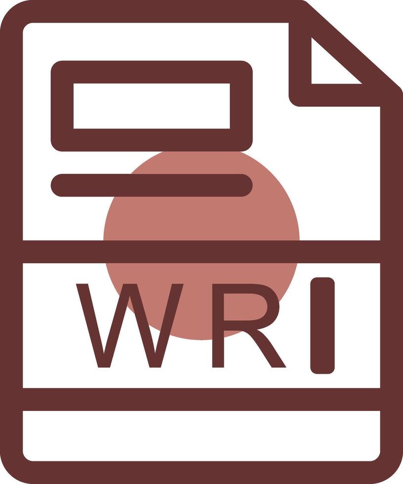 WRI Creative Icon Design vector