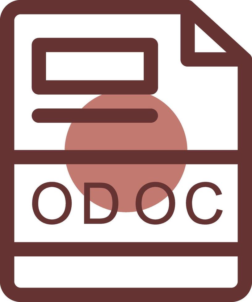 ODOC Creative Icon Design vector