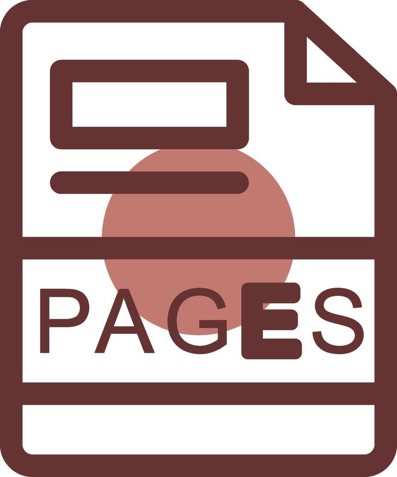 paginas creativo icono diseño vector