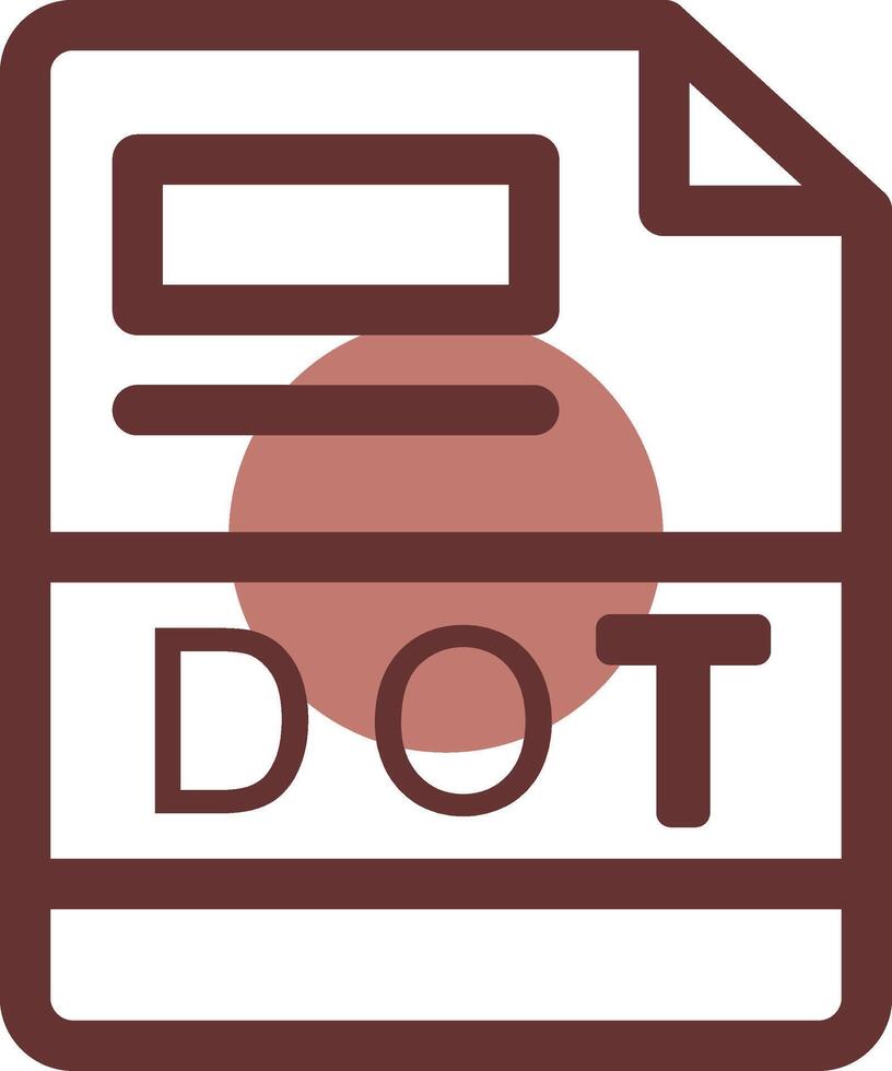 DOT Creative Icon Design vector