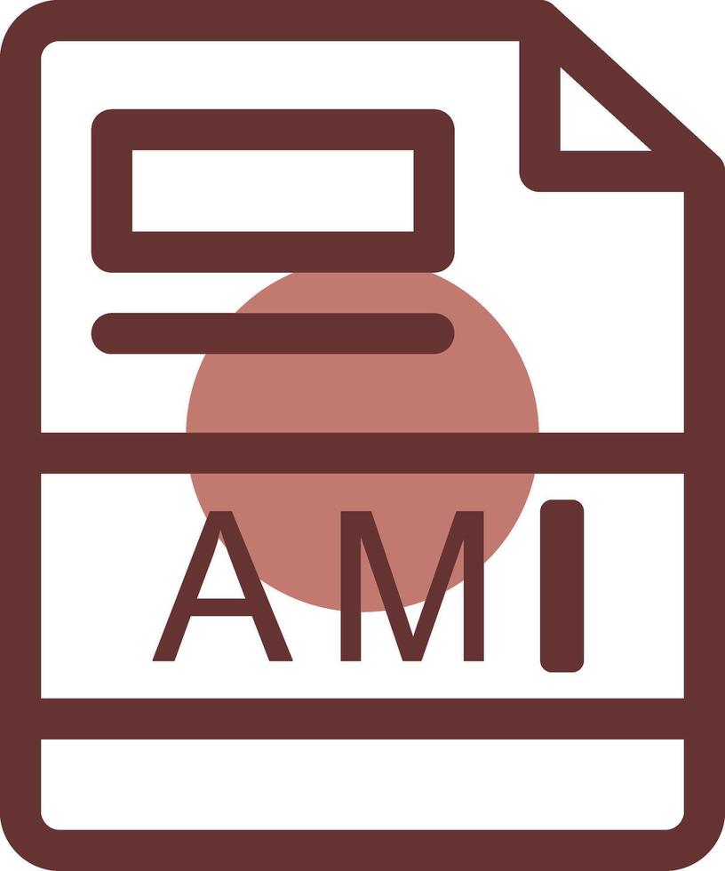 AMI Creative Icon Design vector