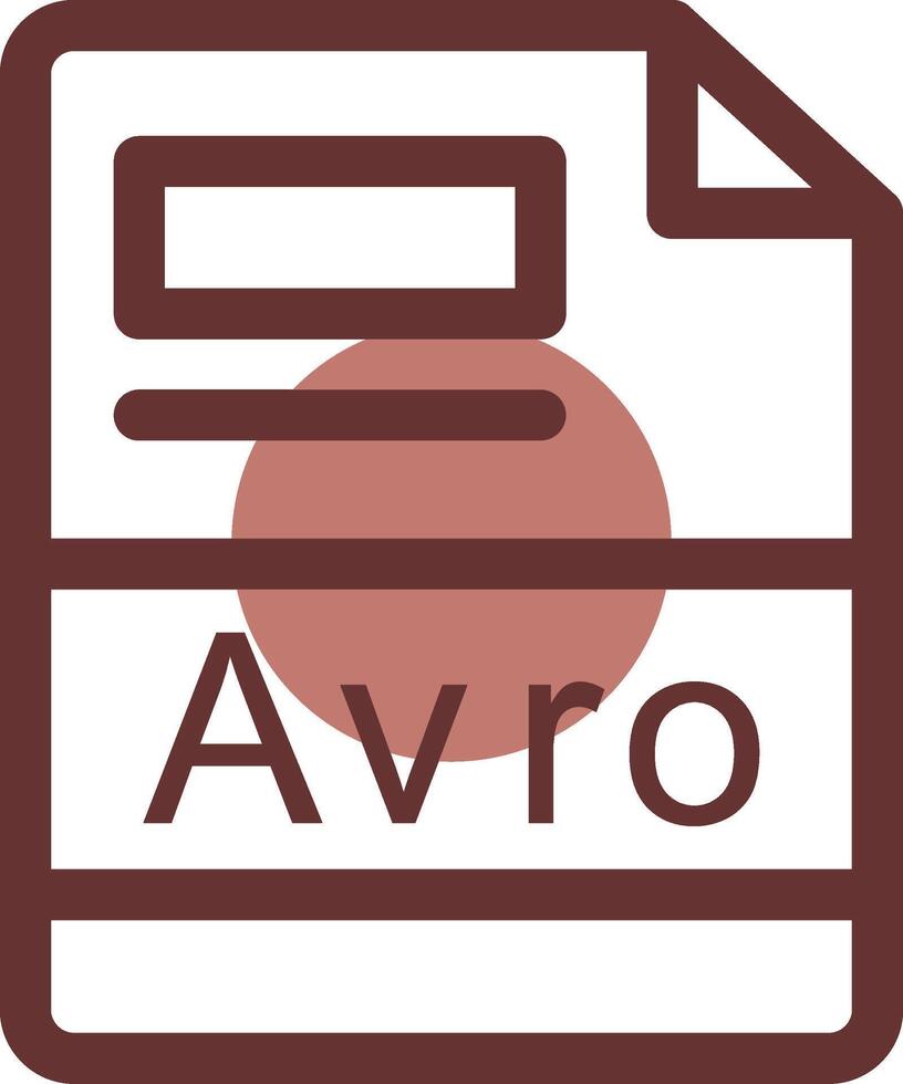 Avro Creative Icon Design vector