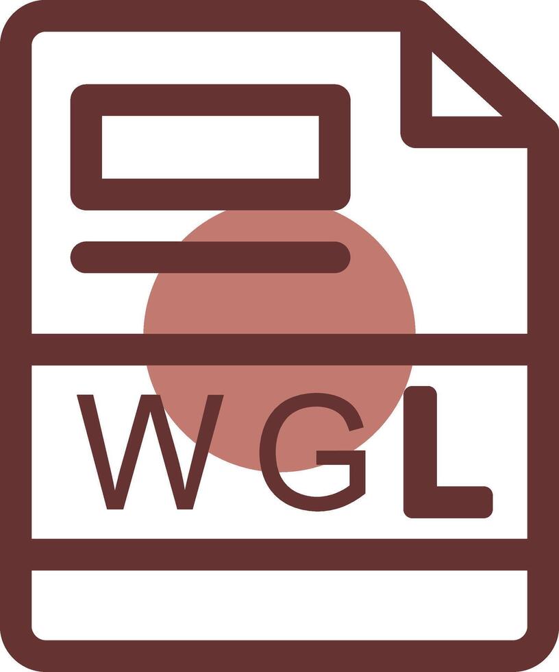 WGL Creative Icon Design vector