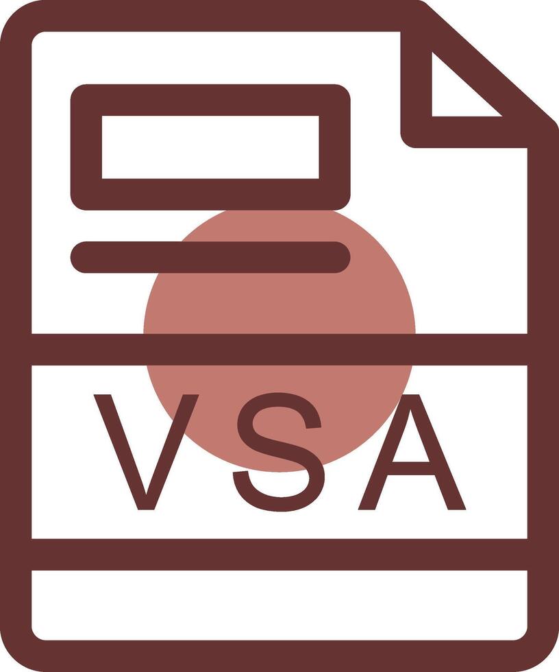 vsa creativo icono diseño vector