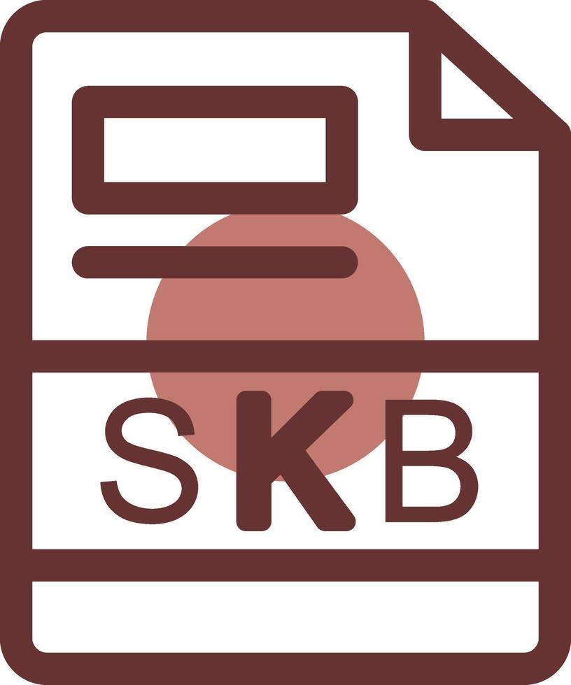 skb creativo icono diseño vector