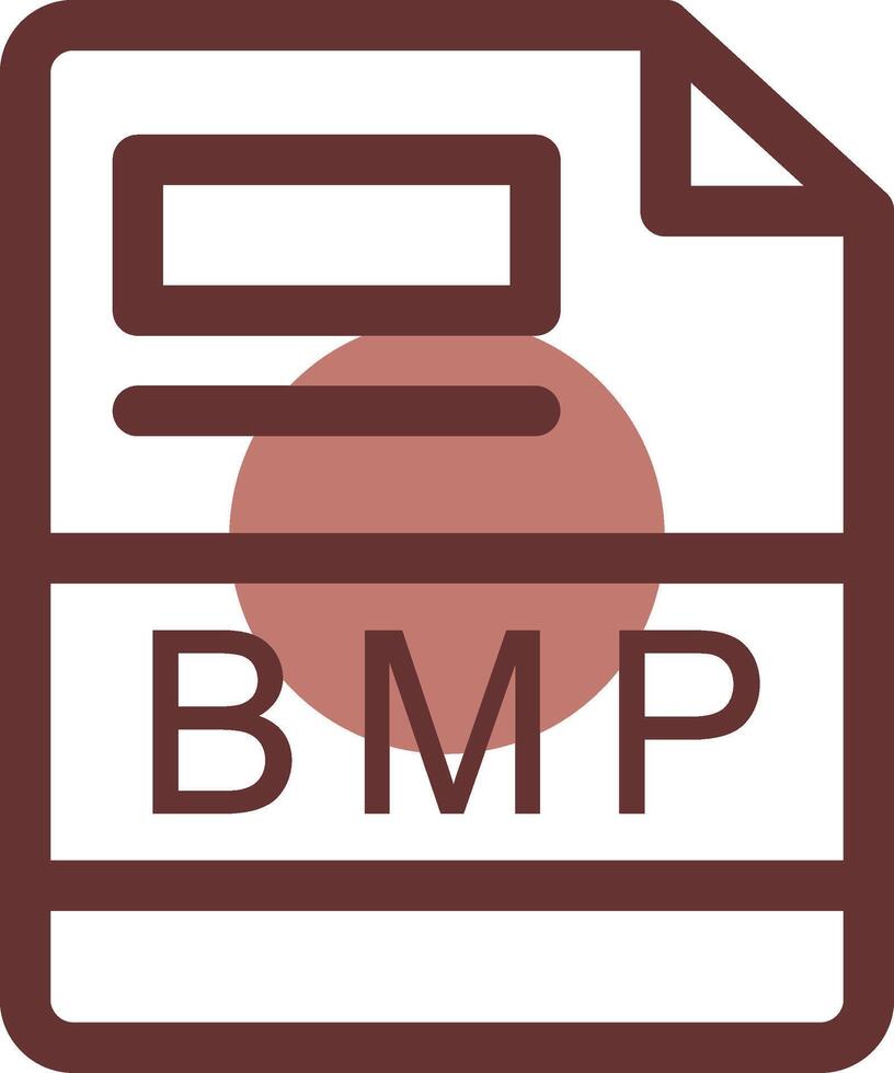 BMP Creative Icon Design vector
