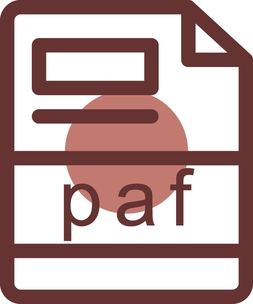 paf Creative Icon Design vector