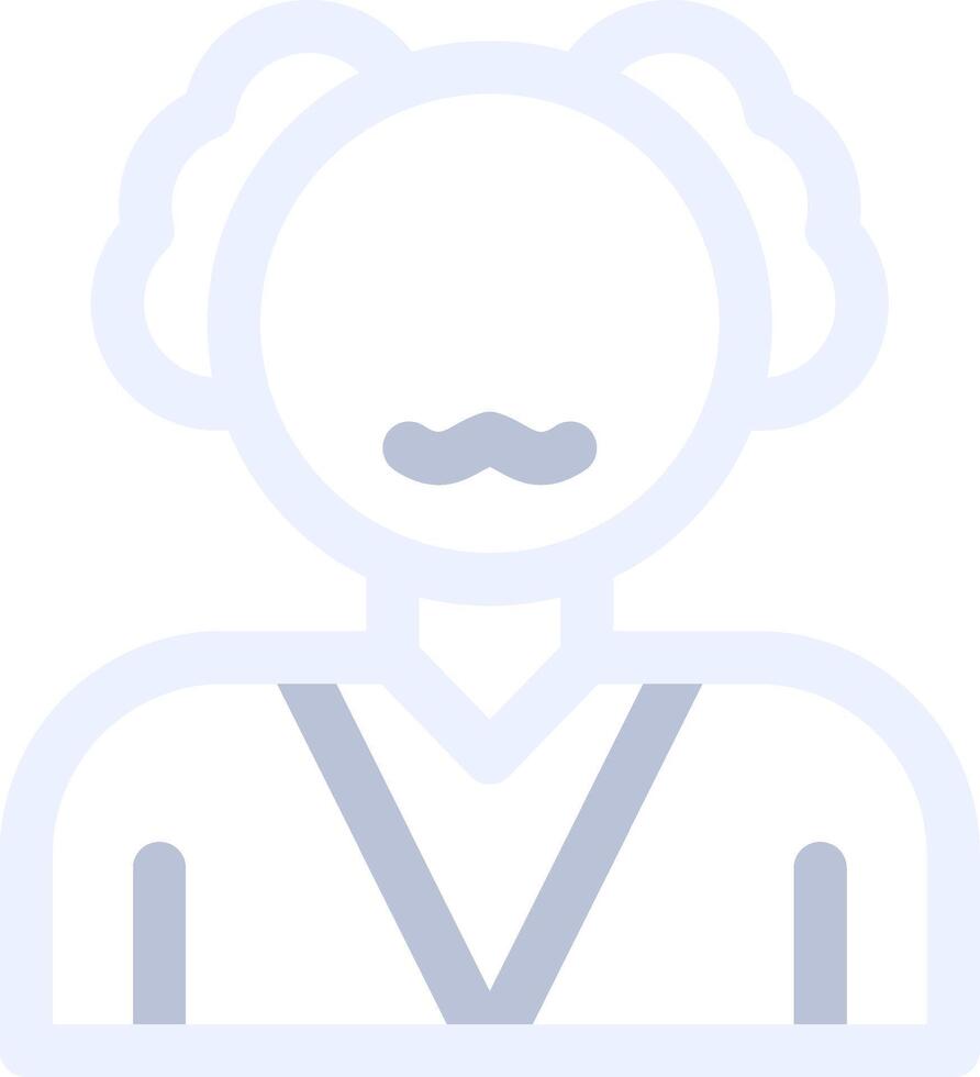 Old Man Creative Icon Design vector