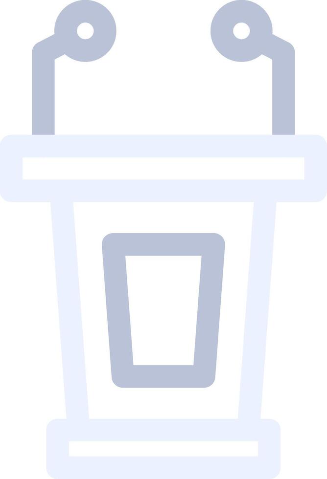 Lectern Creative Icon Design vector