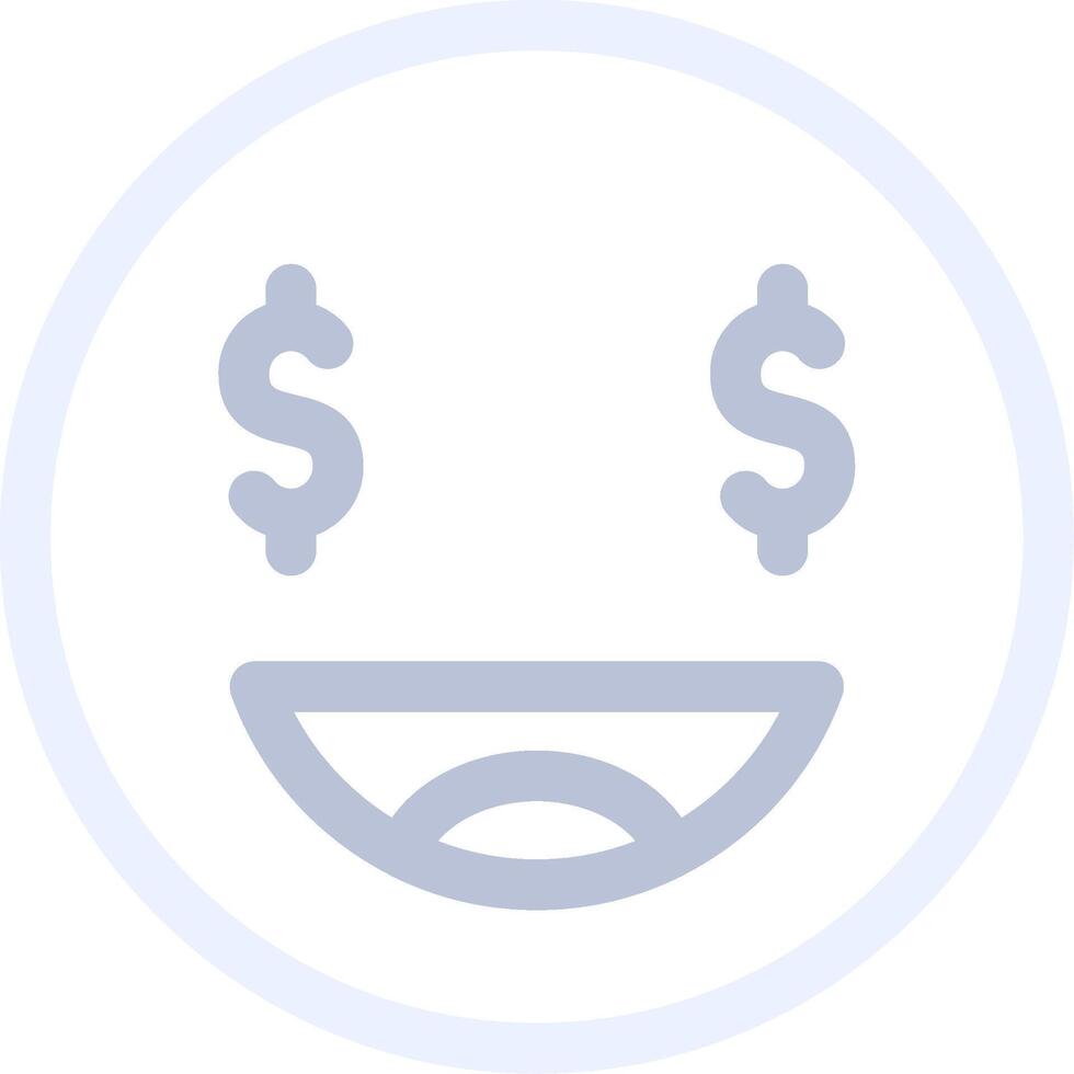 Greedy Creative Icon Design vector