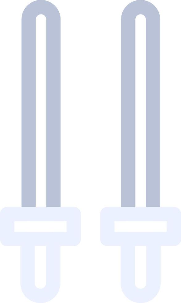 Fencing Creative Icon Design vector