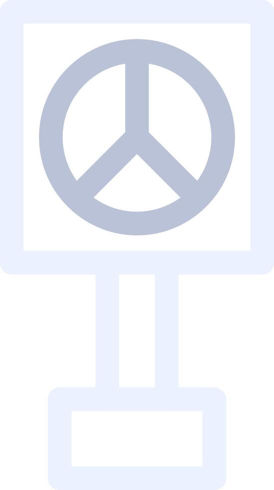 Peace Sign Creative Icon Design vector