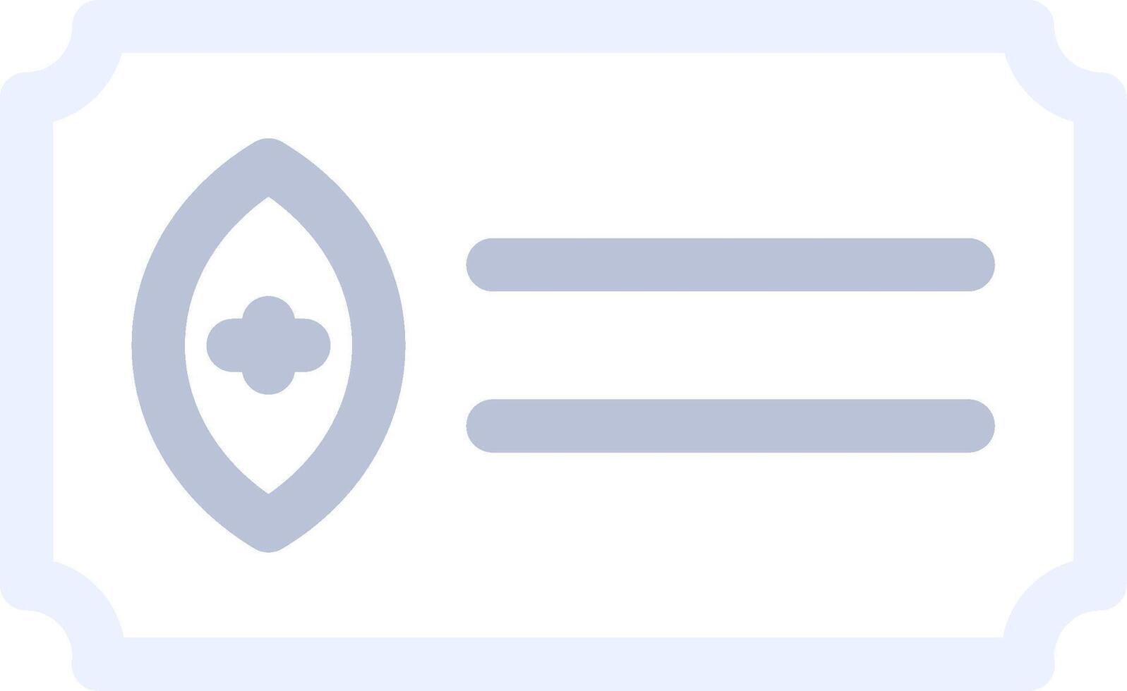 Ticket Creative Icon Design vector