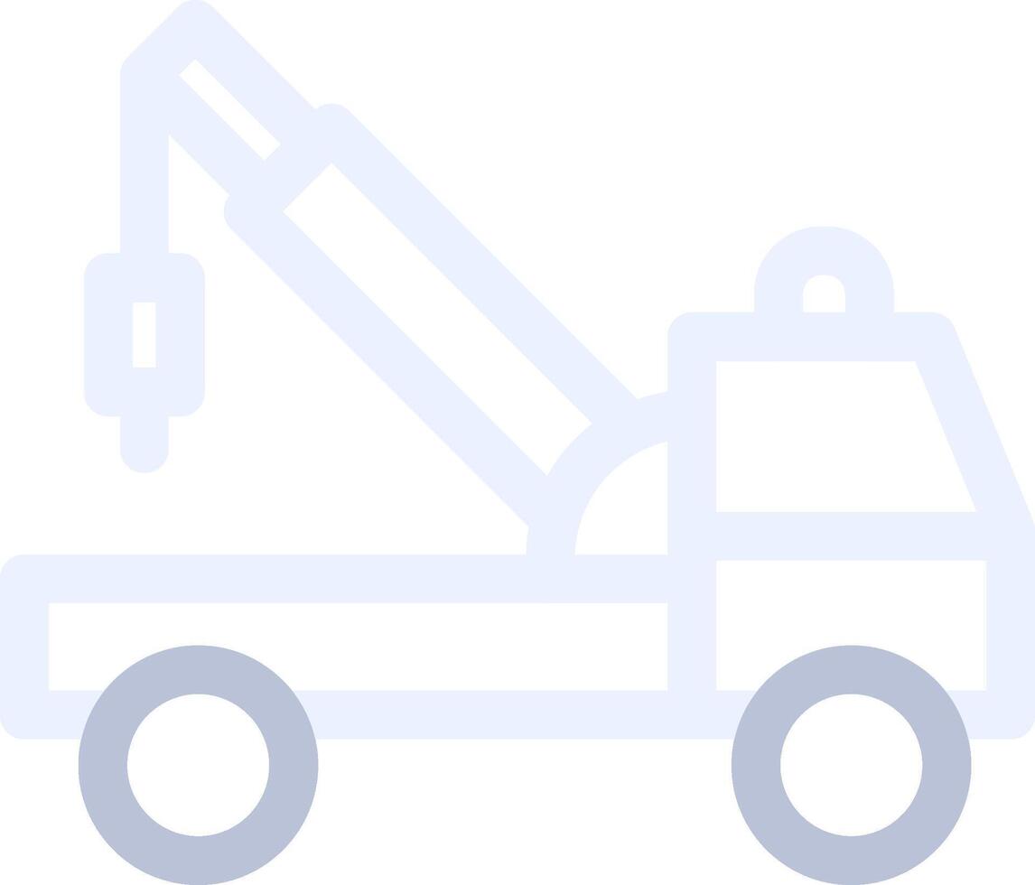 Tow Truck Creative Icon Design vector