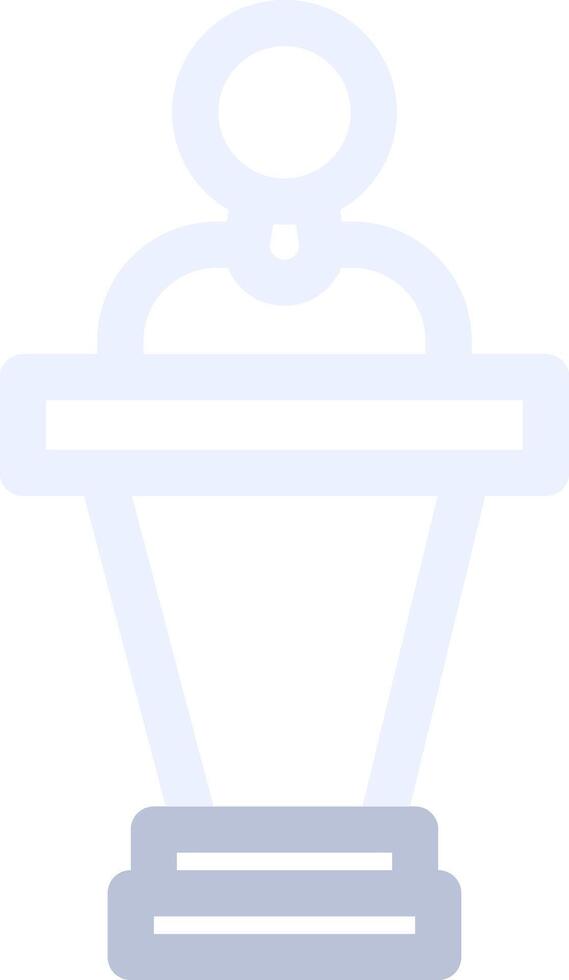 Politician Creative Icon Design vector
