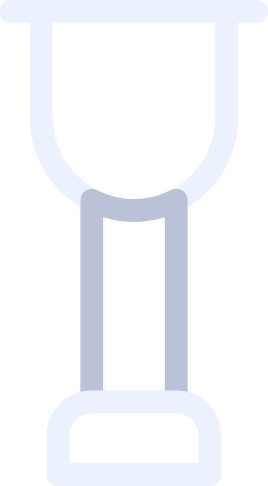 Wooden Leg Creative Icon Design vector
