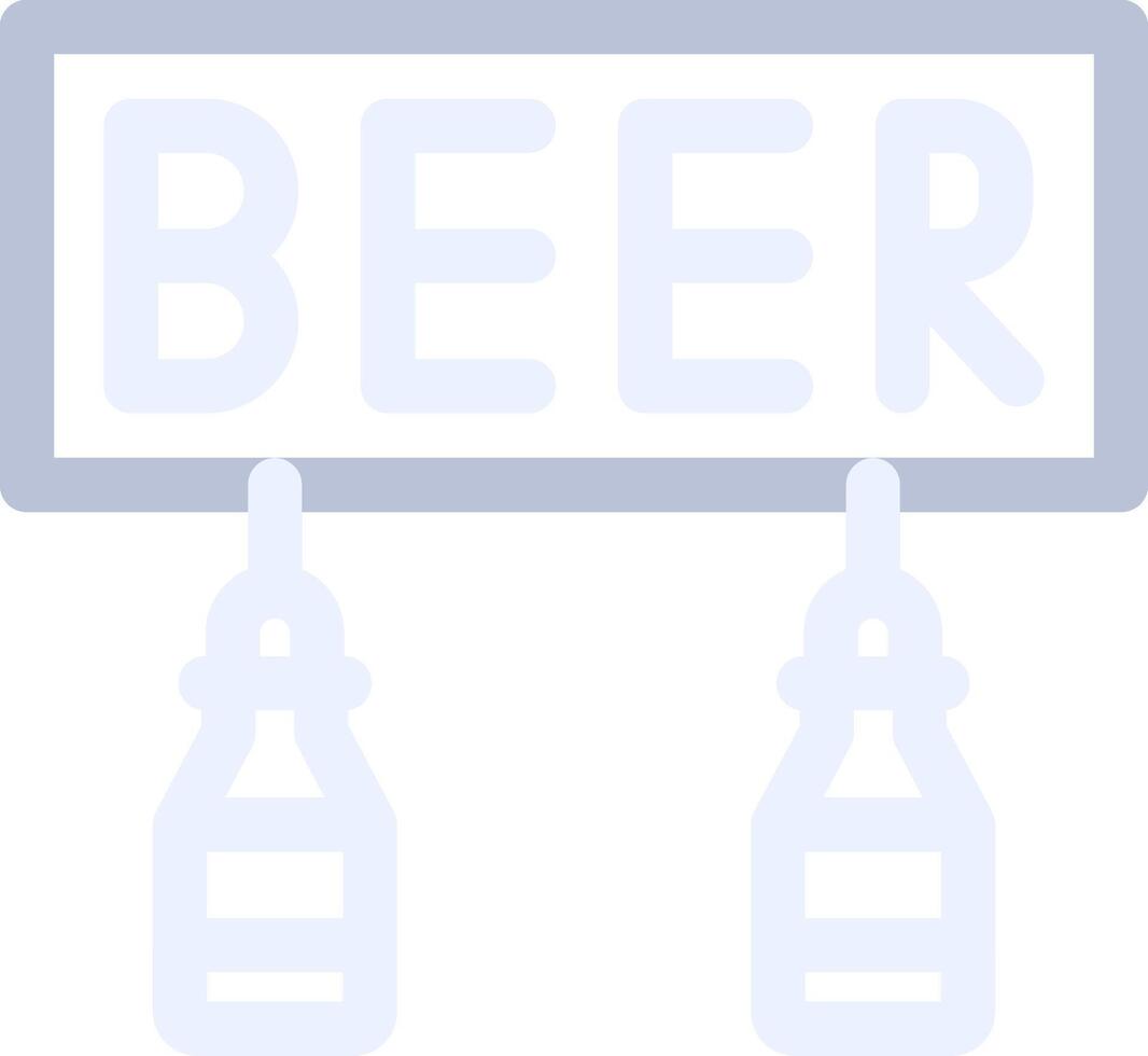 Bar Creative Icon Design vector