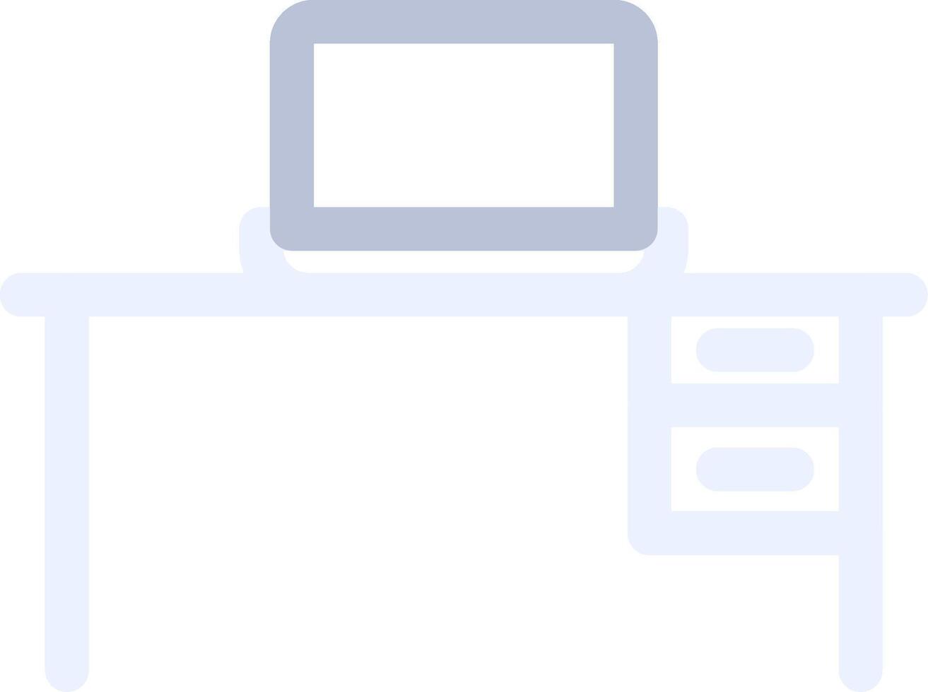 Desk Creative Icon Design vector