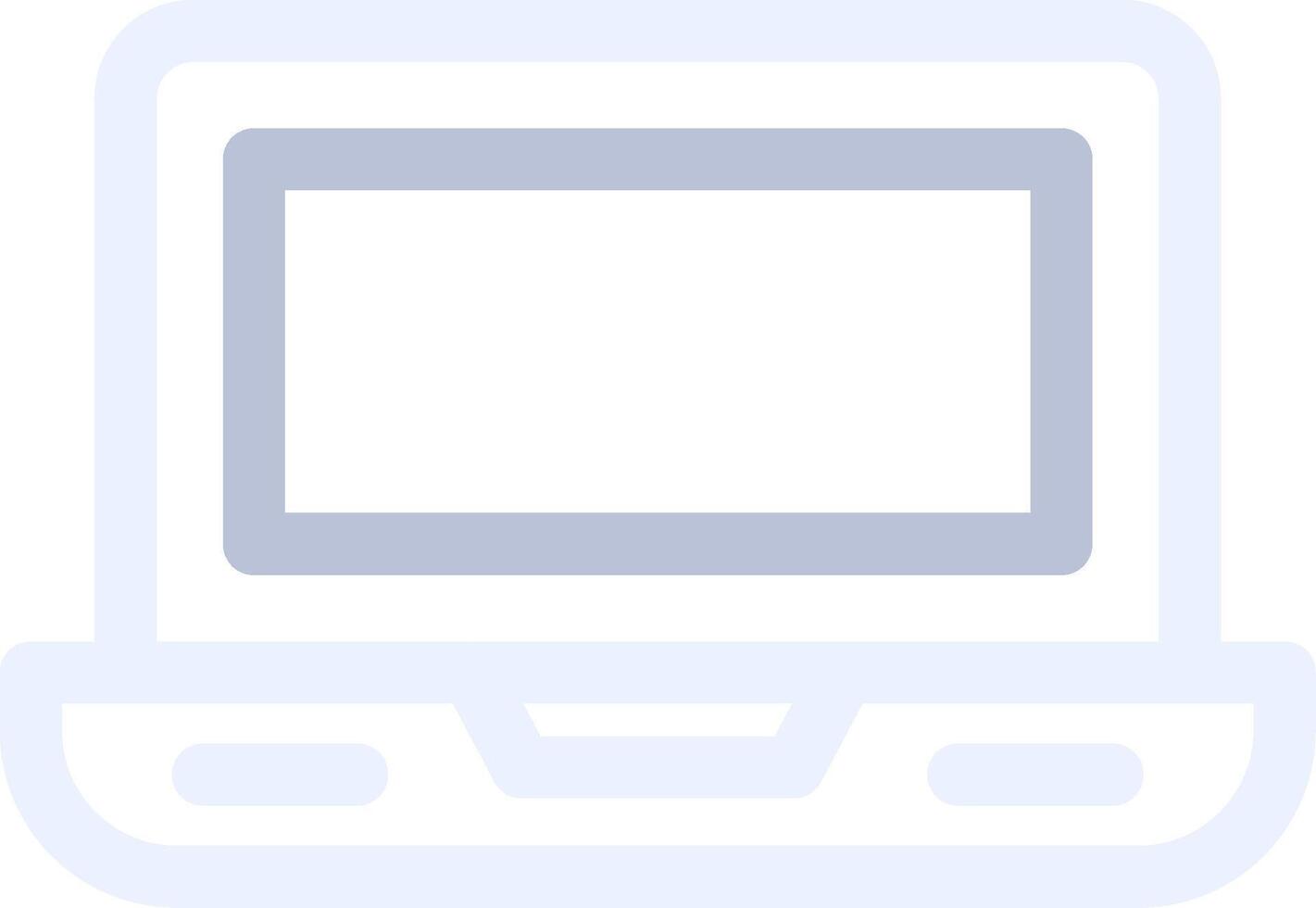 Laptop Creative Icon Design vector