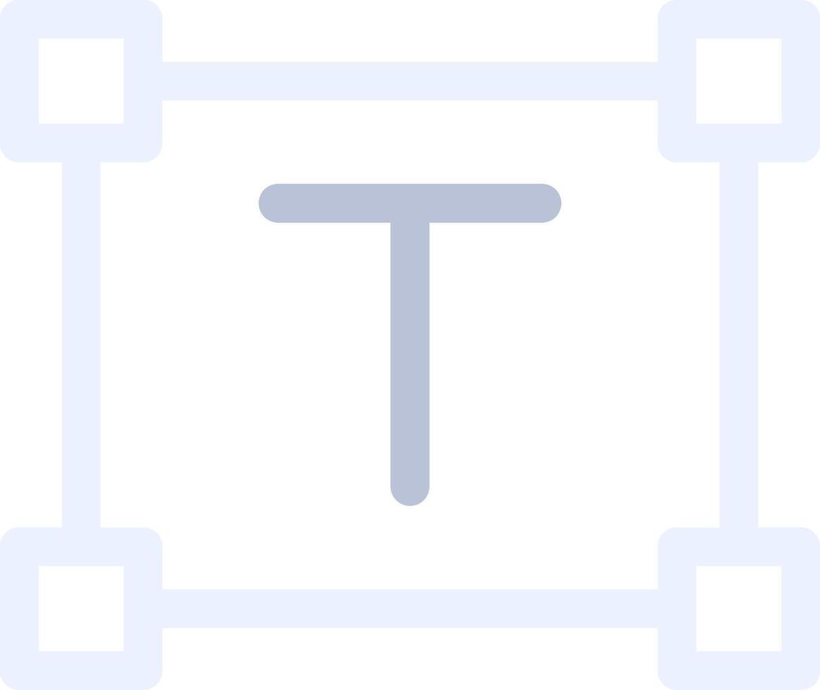 Text Size Creative Icon Design vector