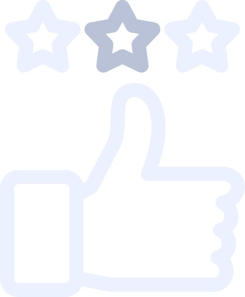 Thumbs Up Creative Icon Design vector