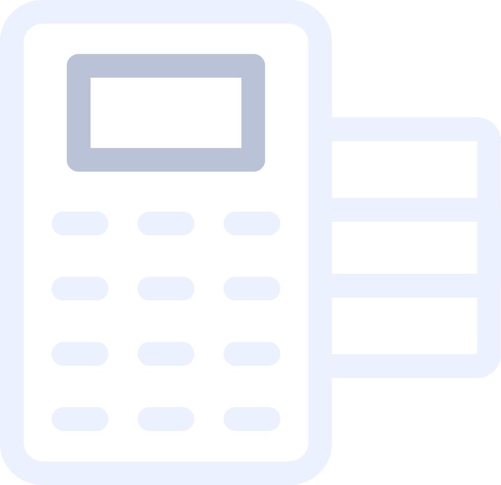 POS Terminal Creative Icon Design vector
