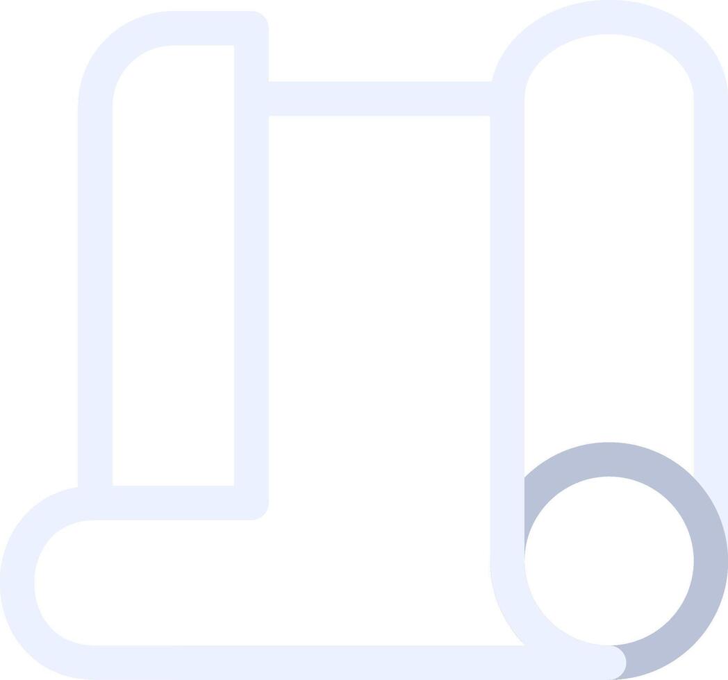 Paper Roll Creative Icon Design vector