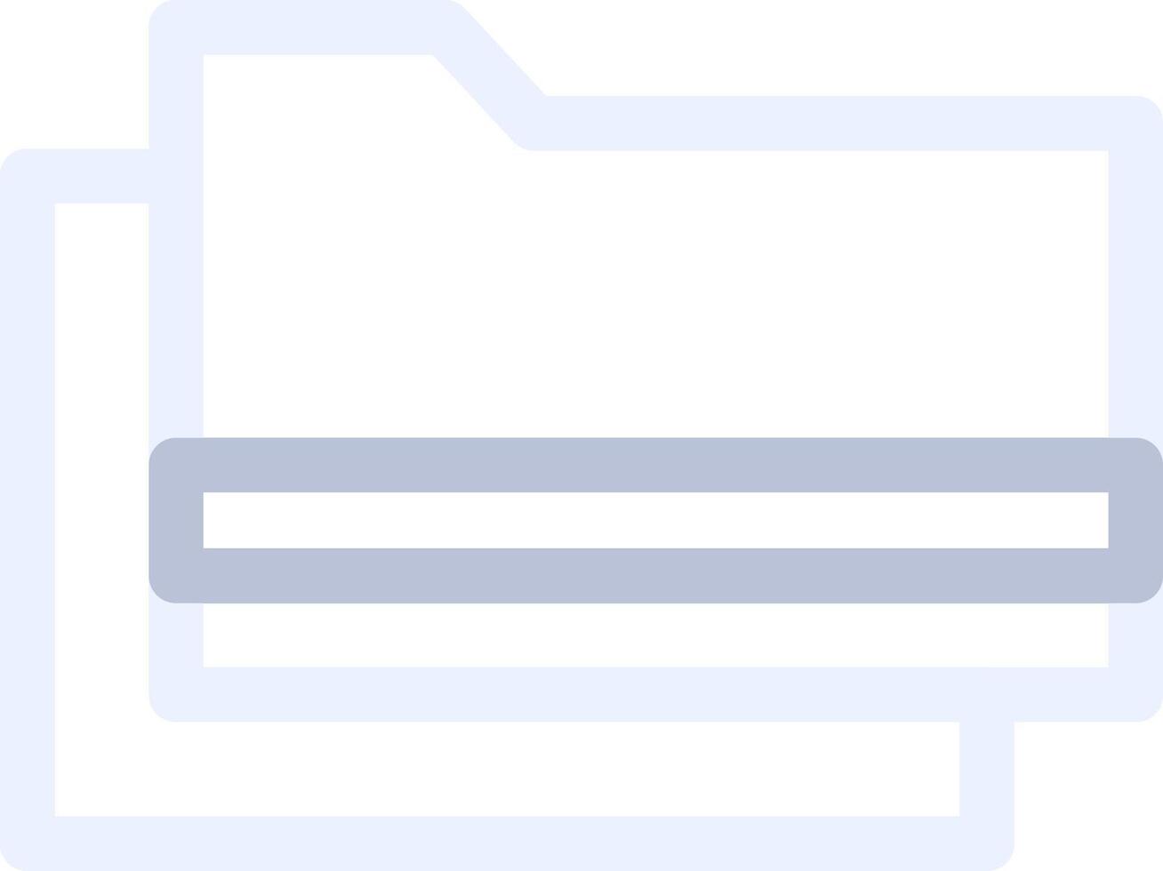 Folder Creative Icon Design vector