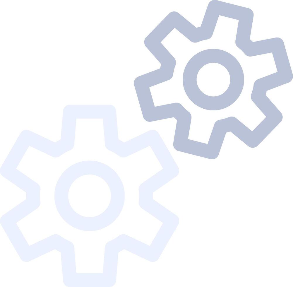 Cogwheels Creative Icon Design vector