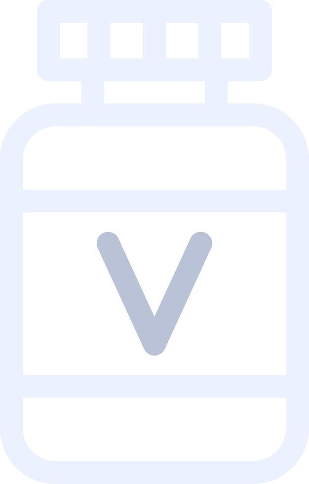 Vitamin Creative Icon Design vector