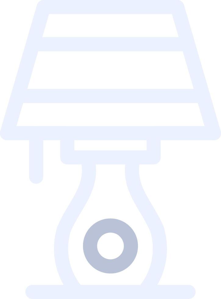 Table Lamp Creative Icon Design vector