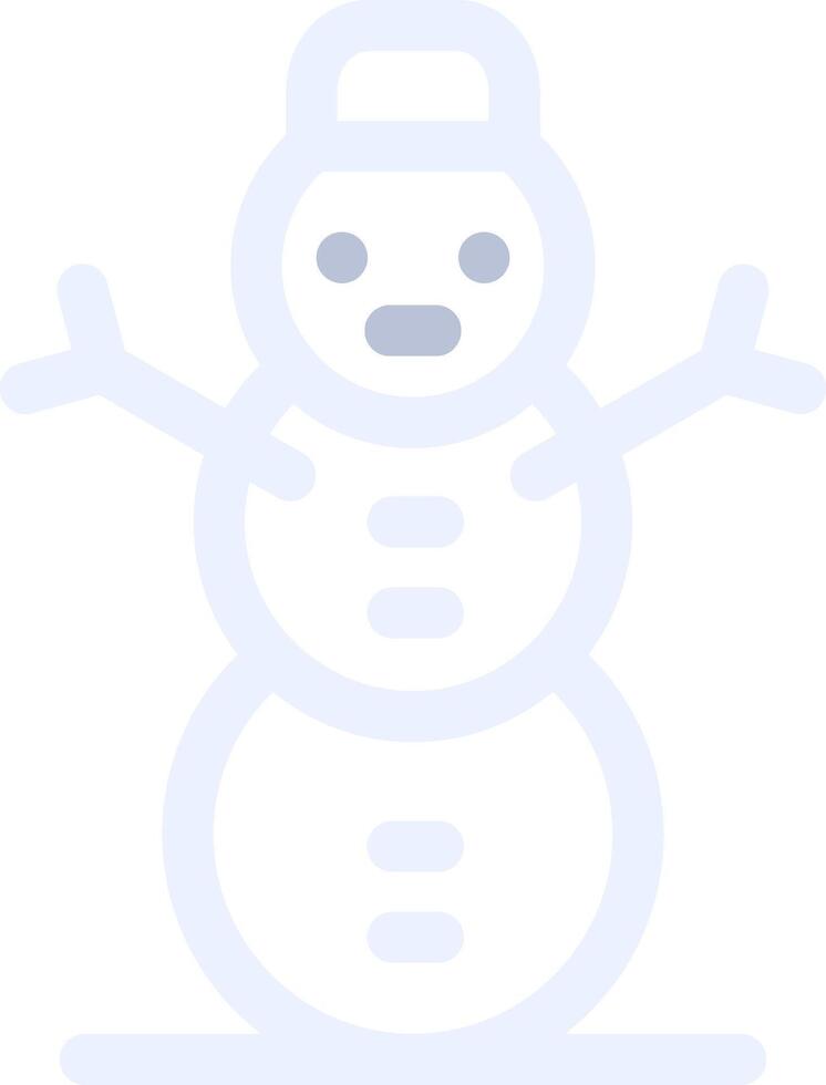 Snowman Creative Icon Design vector