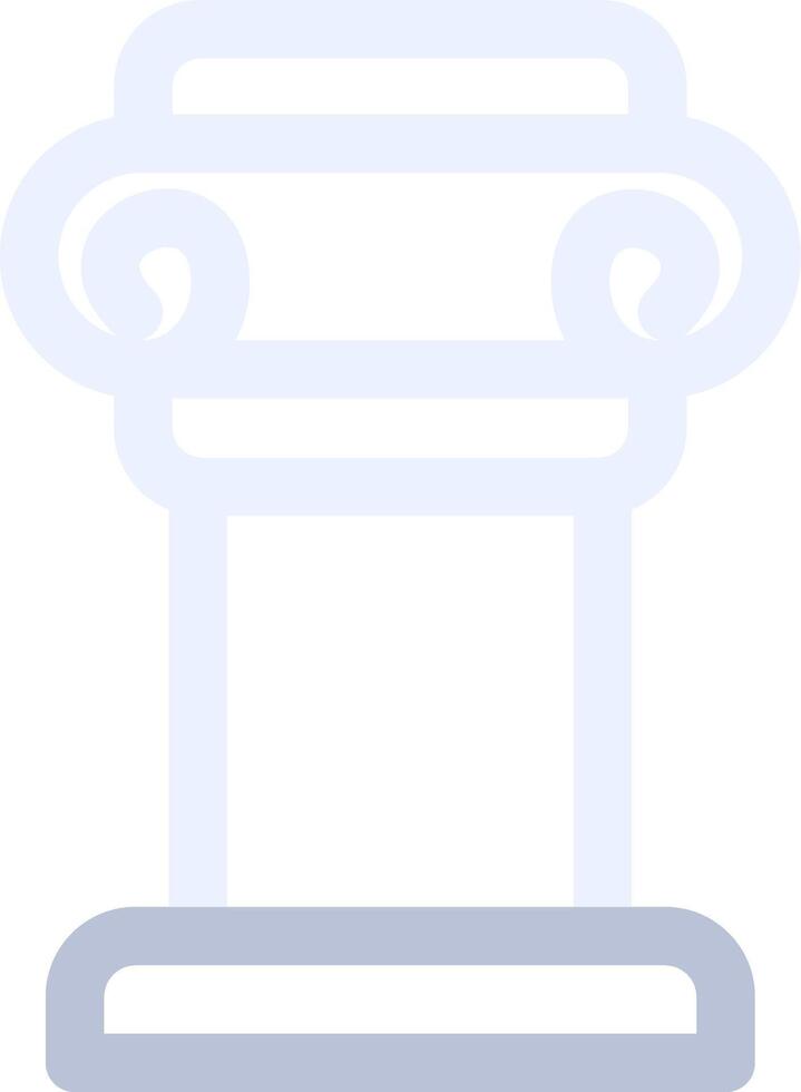 Pillar Creative Icon Design vector