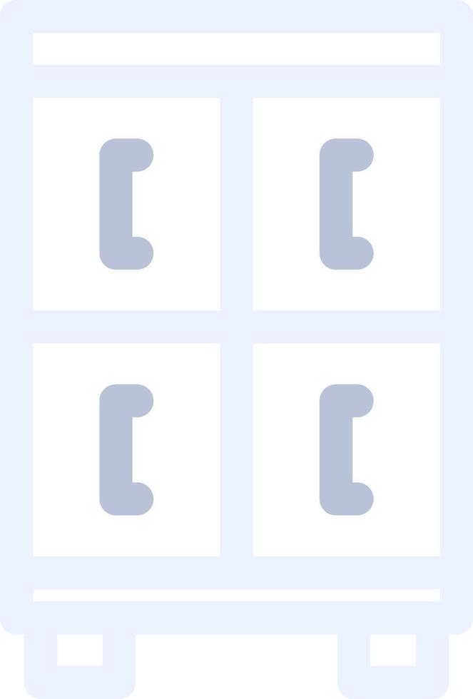 Office Locker Creative Icon Design vector