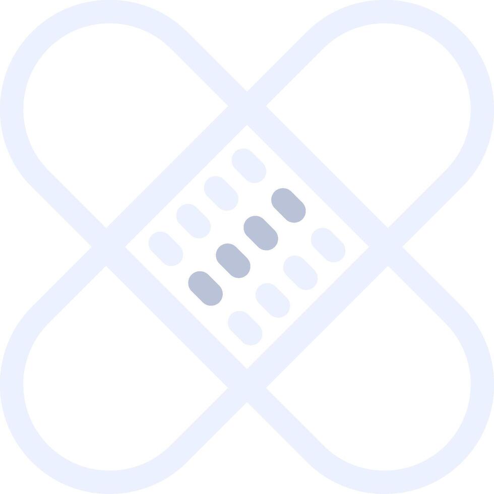 Band Aid Creative Icon Design vector