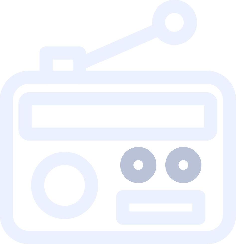 Radio Creative Icon Design vector