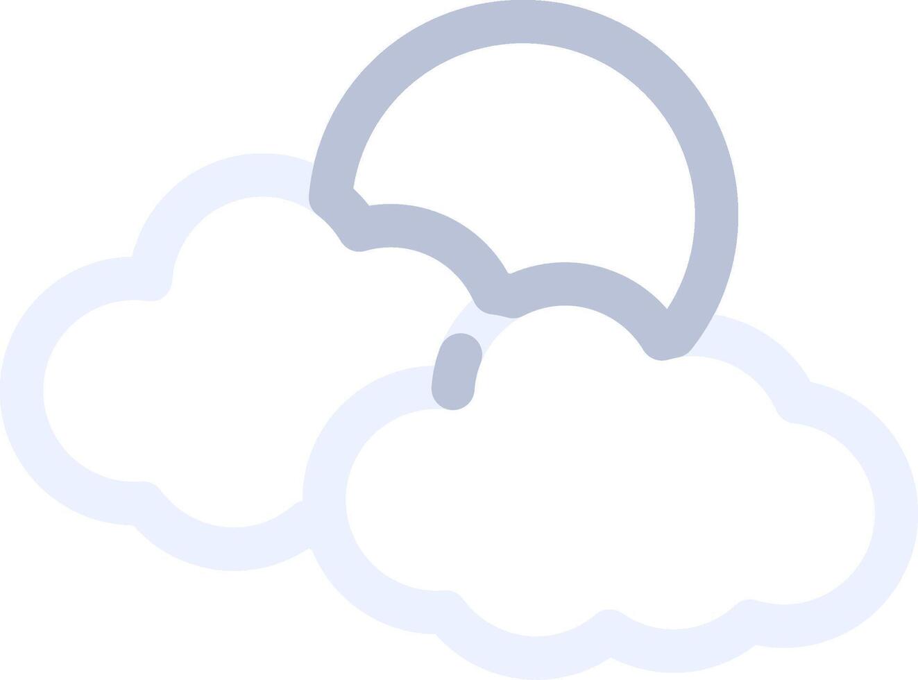 Clouds Creative Icon Design vector