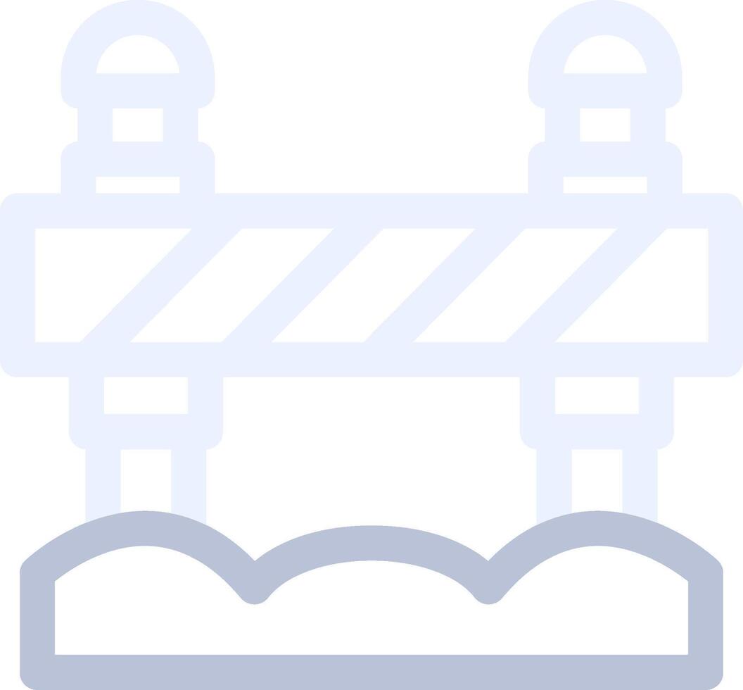 Road Block Creative Icon Design vector