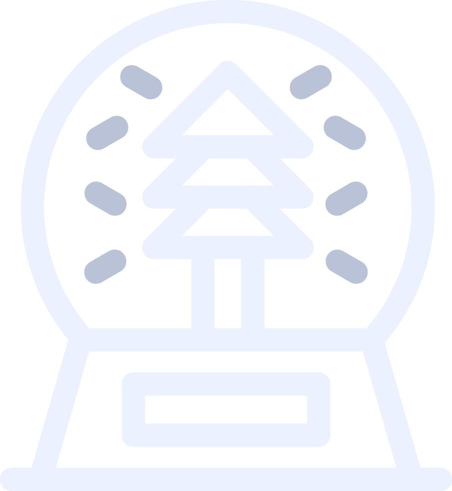 Snow Ball Creative Icon Design vector