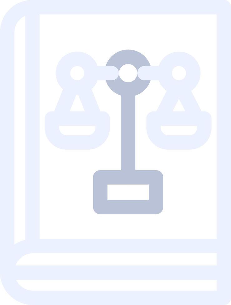 Law Book Creative Icon Design vector