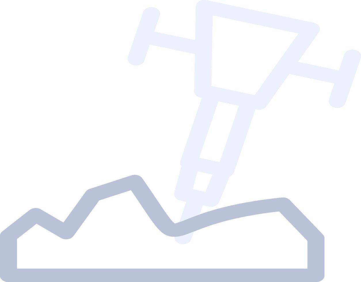 Drill Creative Icon Design vector