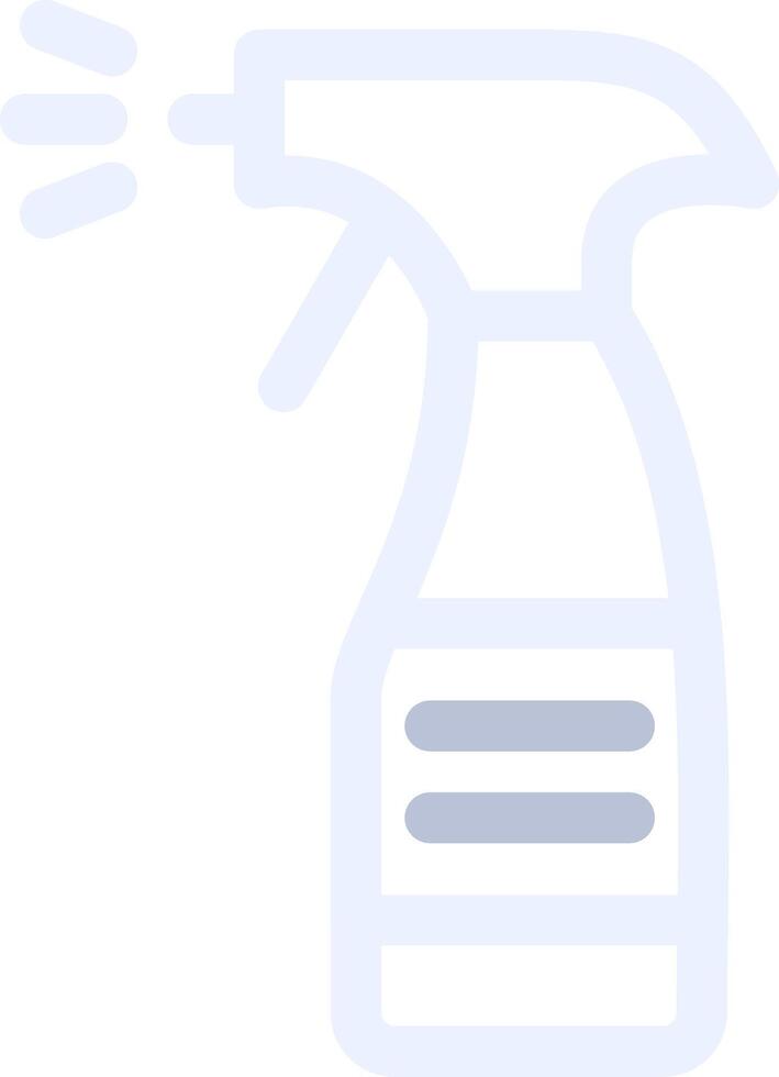 Spray Bottle Creative Icon Design vector
