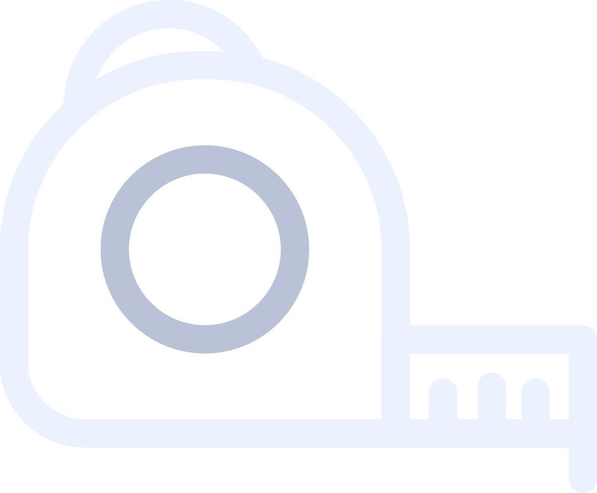 Measuring Creative Icon Design vector