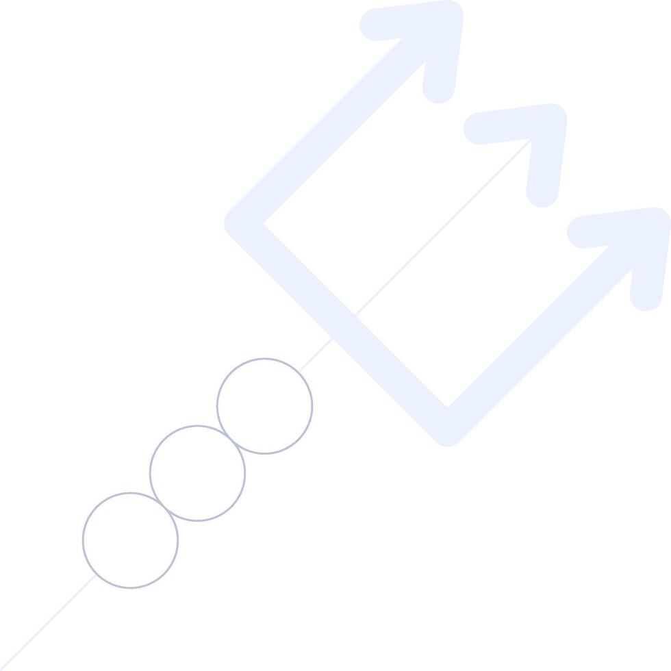 Trident Creative Icon Design vector
