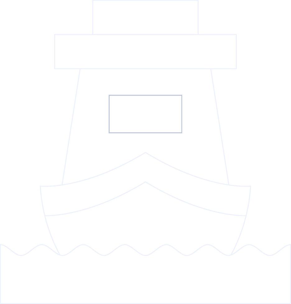 Ship Creative Icon Design vector