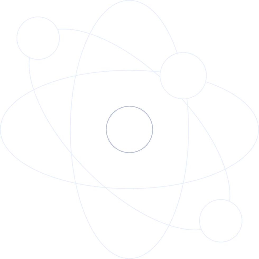 Solar System Creative Icon Design vector